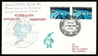 SE71 AUSTRALIAN ANTARCTIC TERRITORY 1971 FDC Science - Image 1 of 2