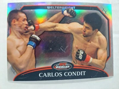 Carlos Condit #3 2011 Topps UFC Finest Refractor #031/888 - Image 1 of 2
