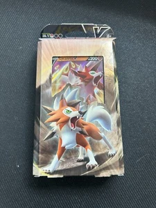 Juego de Cartas Coleccionables Pokemon: Mazo Temático de Batalla Lycanroc V - Imagen 1 de 4
