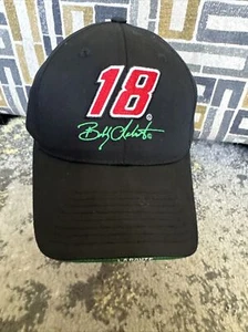 Vintage Bobby Labonte Hat #18 NASCAR NWT Cap Interstate Batteries Strapback EUC - Picture 1 of 11