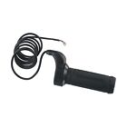 Wire Throttle Grip 24 Bike Black For Electric Scooter Rubber + Plastic