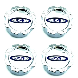 Set of 4 Moto Metal MO950 MO951 MO953 Chrome Wheel 8 Lug Center Cap 353K133H 3.5 - Picture 1 of 7