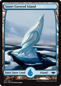 MTG - SNOW-COVERED ISLAND - Modern Horizons (C) - Picture 1 of 1