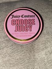 NEW Juicy Couture CHOOSE JUICY Soy Candle Red Rose Juicy Peach Magnolia Mini 1oz