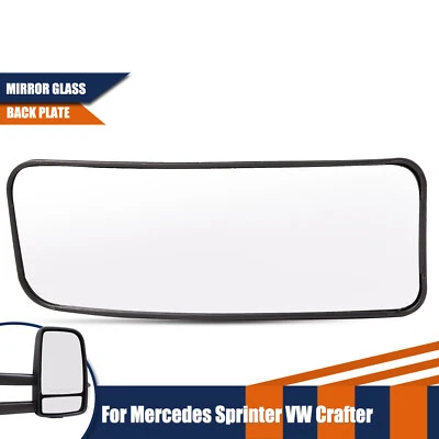 For Mercedes Benz Sprinter 2006-2018 Wing Mirror Glass Left Passenger Lower Side - Image 1 of 4
