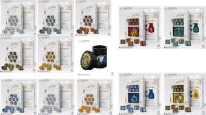 Q-Workshop - Harry Potter Dice Set, Dice Cup, Dice Pouch (select from the List) - Picture 1 of 30