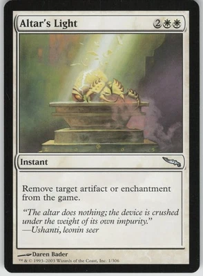 Altar's Light U Mirrodin 1 NM - Image 1 of 2