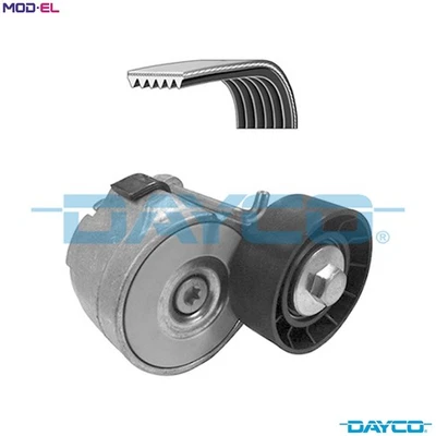 VRIBBED BELT SET KPV110 FOR FIAT GRANDE/PUNTO 500/C STRADA/Pickup IDEA DOBLO - Image 1 of 4