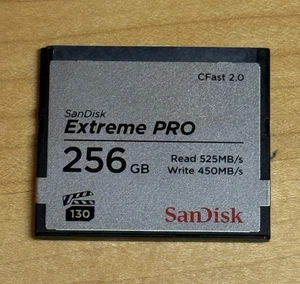SanDisk 256GB Extreme PRO CFast2.0 Memory Card - Picture 1 of 1