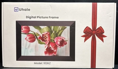 NEW In Box Bigasuo 102KZ 16GB WiFi Digital Touchscreen Picture Frame Black - Image 1 of 4
