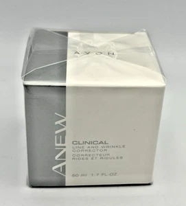 Avon ANEW Clinical Line und Faltenkorrektor 1,7 oz Neue versiegelte Schachtel - Bild 1 von 4