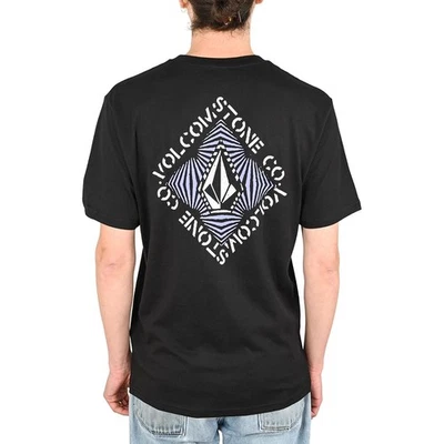 T-Shirt Volcom Obtical - Nera - Immagine 1 di 4