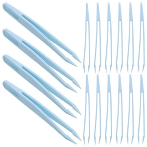  Pinzette per bambini 20 pezzi: pinzette in plastica per bambini per ordinare perline con dritto - Foto 1 di 18