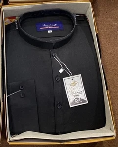 Mens Pakistani Shalwar Kameez, Medium WITH FREE GIFT Black Plain Muharram Momin - Picture 1 of 5