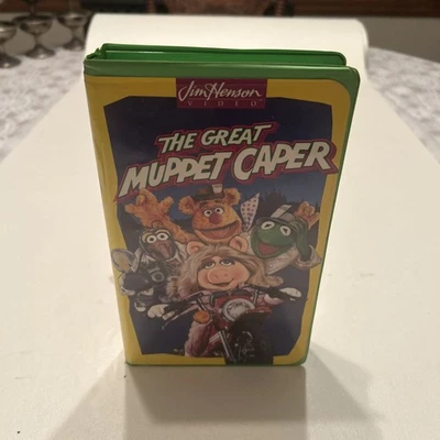 The Great Muppet Caper VHS 1993 Clamshell Jim Henson Great Condition Rated G - Image 1 of 4
