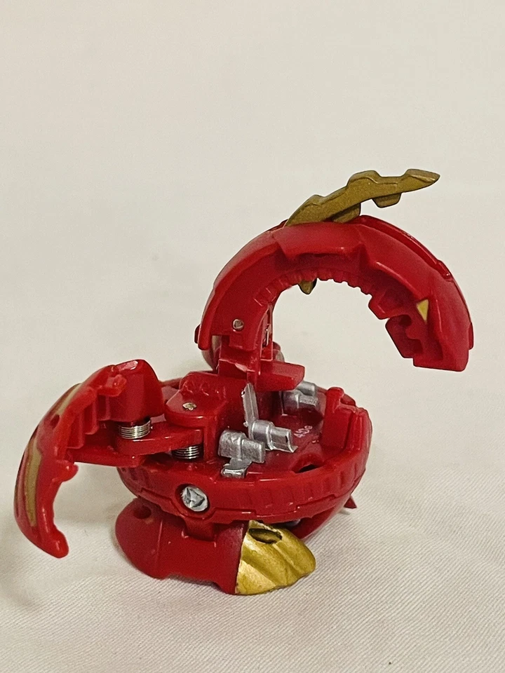 Bakugan Battle Brawlers B2 Red Pyrus Naga Dragonoid 440G Damaged For Parts - Image 1 of 4