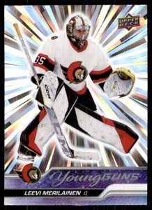2023-24 Outburst Silver Leevi Merilainen Rookie Ottawa Senators #247