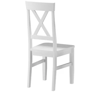 Silla de cocina silla de madera maciza diseño de cruz silla de comedor silla de pino muebles de madera - Imagen 1 de 3