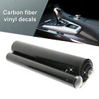 5D Premium High Gloss Black Carbon Fiber Vinyl Wrap Bubble Free Air Release