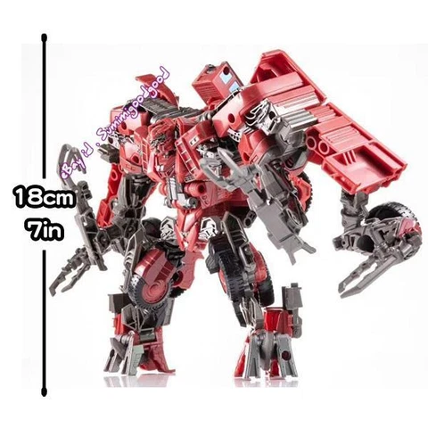 Aoyi DD01 Overload Movie Ver. trolley Alloy 7in Red Robot Action Figure NoBox Cover