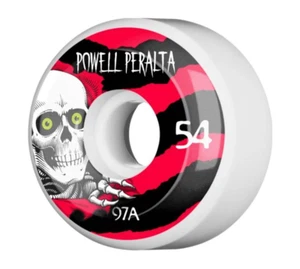 POWELL PERALTA SKATEBOARD WHEELS RIPPER 54MM 97A RED - Picture 1 of 1