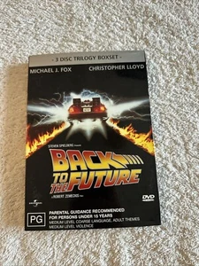 Back to the Future-The Trilogy (DVD, 1985) In Cardboard Sleeve - Picture 1 of 2