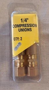 Dorman 785-304 Compression Union 1/4 In. Quantity 2 In Pack - Foto 1 di 2