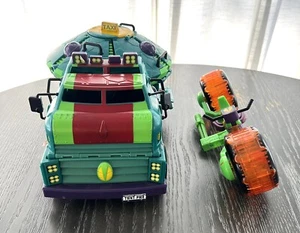 Turtle Tank & Shell Hog Rise of the Teenage Mutant Ninja Turtles Playmates 2018 - Picture 1 of 18