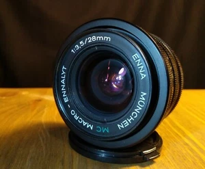 Enna Munchen Macro Ennalyt 28 mm 3.5 m42 ***full frame****apsc***** - Imagen 1 de 6