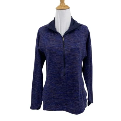 Camisa Columbia Mujer L Grande Multi Optic Got It II Media Cremallera Pullover Fino Polar Foto 1 de 4