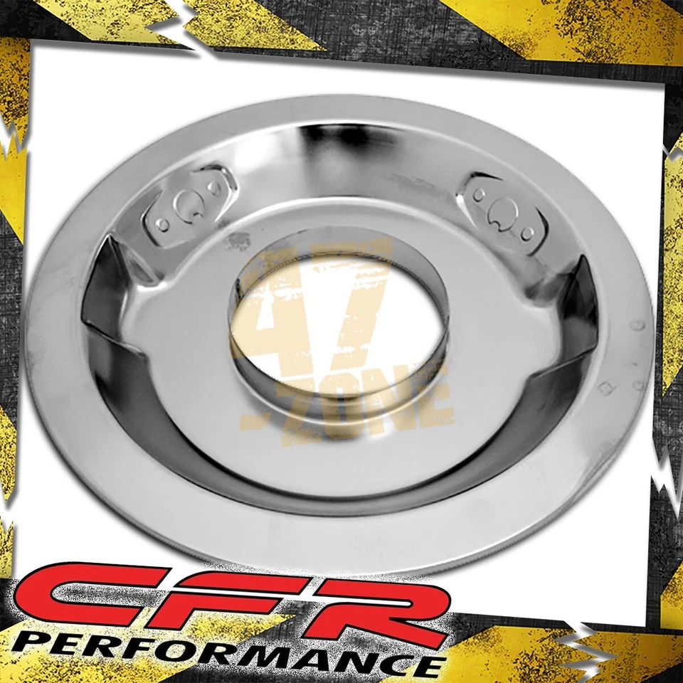 ACERO 14" FILTRO DE AIRE REDONDO 7/8" BASE EMPOTRADA PARA CUELLO 5-1/8" - CROMO Foto 1 de 1