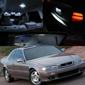 For 90-95 Acura Honda Legend White Interior Xenon Light Bulb LED Package Qty 16 - Picture 1 of 1