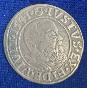 1541 Germany Prussia Groschen | Circulated | Silver | Albert | Free Shipping - Picture 1 of 3