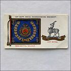 John Player Regimental Standards 17 1st Bn Warwickshre Reg Cigarette Card (CC14)