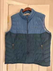 Columbia Walker Blue Heat Seal Weste Herren 2XL Navy Blau Daunen Puffer 650 Omni Heat - Bild 1 von 18