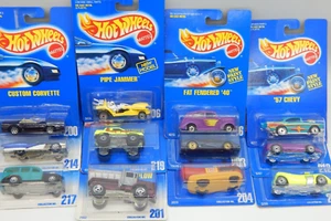 1990'S Hot Wheels HW LOT OF 12 - MIXED BUNDLE Diecast Cars 1/64 Scale (RTC1663) - Picture 1 of 6