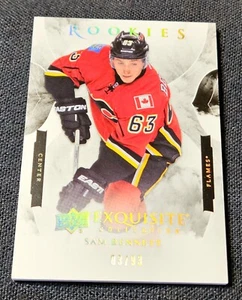 2015-16 UD Exquisite Gold /93 Spectrum Rookie Sam Bennett RC #R-SB - Picture 1 of 2