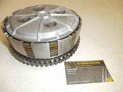 Cesta embrague fricción transmisión completa genuina 77 Kawasaki KZ400 KZ 400 D4 Foto 1 de 4