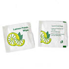 500 x SMALL Lemon Scented Fresh Wet Hand Wipes Towel Napkin Individually Wrapped