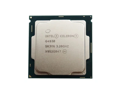 INTEL CELERON G4930 3.2GHZ SOCKET LGA1151 2-CORE 2-THREAD CPU PROCESSOR SR3YN - Image 1 of 2