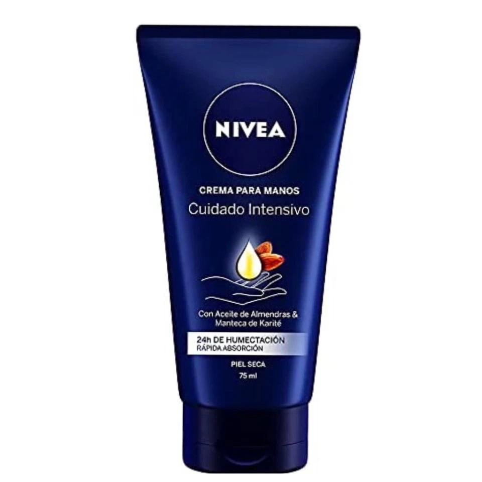 8X NIVEA CREMA de MANOS c/ ACEITE DE ALMENDRA Foto 1 de 2