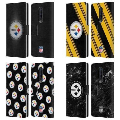 NFL PITTSBURGH STEELERS ARTWORK LEATHER BOOK CASE FOR BLACKBERRY ONEPLUS - Image 1 of 4