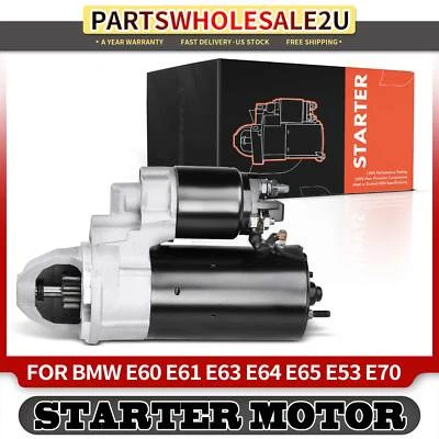 Arranque para BMW 545i 550i 650i 745i 750i 760i X5 E60 E65 E63/E64 E53 1.7KW CW 9T Foto 1 de 4