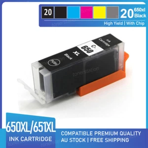 20x Non-OEM Black Ink Cartridge for Canon PIXMA MX726 MX926 MG6660 MG7160 MG7560 - Picture 1 of 1