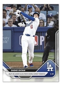 Shohei Ohtani* 2 HRs - 250 World Series Rematch - 2025 MLB Topps NOW - Card #238 - Bild 1 von 2