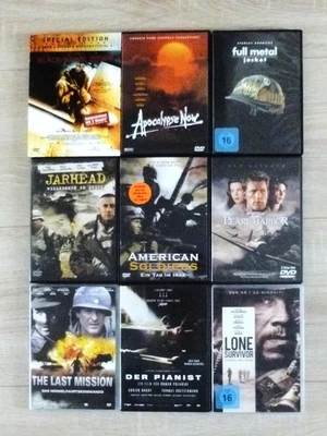 DVD Sammlung: Kriegsfilme Paket / Full Metal Jacket, Der Pianist, Apocalypse Now - Bild 1 von 4