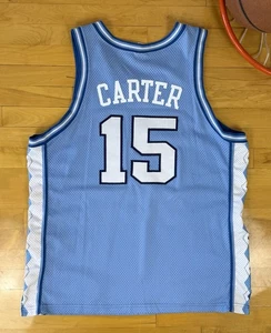 Vince Carter UNC Tar Heels Authentic 1998 College NCAA Jersey North Carolina 48 - Picture 1 of 9