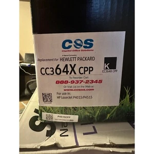 Wkład drukujący czarny do HP CC364X pasuje do HP LaserJet P4015 / P4515SKBAWA-s037 - Zdjęcie 1 z 6