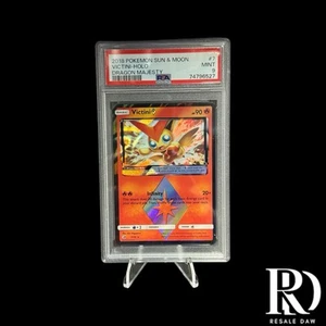 Pokémon Sun & Moon Dragon Majesty #7 Victori-Holo 2018 PSA 9 - Imagen 1 de 2