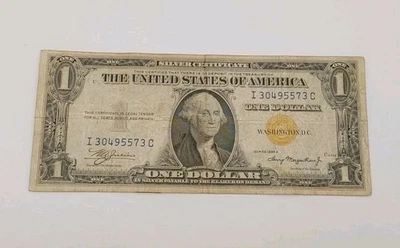 1935A $1 Silver Certificate WWII Emergency Currency North Africa Fr. 2306 - Image 1 of 4